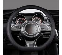 Car Interior Accessories Steering Wheel Cover MicroFiber Leathe Non-slip For Suzuki For Swift Dzire 2017-2023 Auto Accessories Styling(Black)