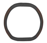 Car Interior Accessory Car Steering Wheel Cover For PUMA 2024 2025 Steering Covers(Suede black Coffee embossing)