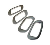 Car Interior Accessory For HRV For VEZEL 2014-2018 ABS Matte/Carbon Car Gauge Panel Cover Trim Sticker Interior Accessories(Inner door bowl)