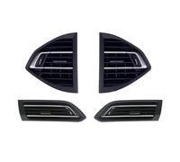 Car Interior Air Conditioning Vent Car Air Conditioning Vents For Peugeot 308 308S 408 Dashboard Air Distribution Vent(1 Set Carbon Pattern)