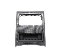 Car Interior Air Conditioning Vents For BMW For 3 Series E90 E91 2005-2012 Rear Air Conditioning AC Vent Grille Outer Frame Ashtray Cover Replacement Part Compatible With(Carbon Model A)