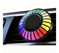 Car Interior Ambient Lights for Audi A1 A3 A4 A5 A6 A7 A8 e-tron e-tron GT, RGB Music Sync Sound Control Lamp with Magnetic Mount, Rechargeable LED Mood Light for Car Decoration,1pcs