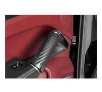 Car interior armrest Carbon Fiber Door Handle Protective Cover Panel Compatible With Porsche For Cayenne 955 044 501 44 2011 2012 2013 2014 2015 2016(Rear Cayenne 18-24)