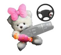 Car Interior Bear Doll Decoration, Car Stop Rod Bear Doll | Shift Rod Plush Bear Doll - Lightweight and Portable Car Interior Decoration for Sedan, Truck, SUV,