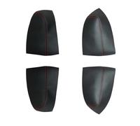 Car Interior Car Microfiber Leather 4pcs Door Armrest Panel Cover Protective Trim, For Subaru, For Forester 2008-2012 Interior Trim