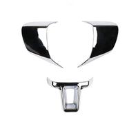 Car Interior Car Styling Trim Accessories Chrome Steering Wheel Cover Sticker Case For VW For GOLF For POLO For JETTA For MK5 For MK6 For Bora(3 piece 369 Clock Style)