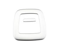 Car Interior Car Trunk Handle Frame Decoration For BMW X3 X4 G01 G02 2018-2022 Automotive Tail Box Cover Trim Matte Sliver(Sliver)