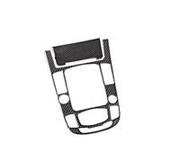 Car Interior Carbon Fiber Car Center Console Gear Shift Panel Cover Frame Trim for A4 B8 A5 2009 2010-2016 for Q5 2010-2018 Car Molding Strip(E)