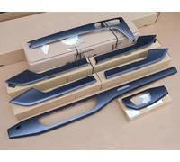 Car Interior Carbon Fiber Central Control Shift Panel 7 Piece Set Interior Upgrade Interior For A4 2017-2021 Mouldings(Dry carbon fiber)