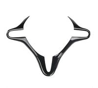 Car Interior Carbon Fiber Inner Steering Wheel Cover Trim For Civic 8Th Generation 2006 2007 2008 2009 2010 2011