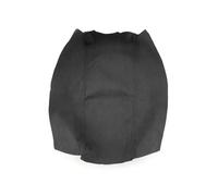 Car Interior Center Armrest Console Lid Box Suede Leather Cover For Civic 8th Gen Sedan 2006 2007-2011 All Season Use(Black)