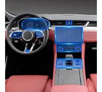 Car Interior Center Console Invisible Car Suit TPU Protective Film Anti-Scratch Accessory, for Jaguar F-PACE 2021-2023 (260x160mm)