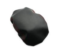 Car Interior Center Console Lid Armrest Box Cover Trim Soft Leather Armrest Cover For VW For Passat B6 2005 2006 2007 2008 2009(Black red)