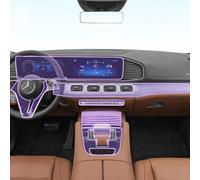 Car Interior Center Console Transparent TPU Paint Protective Film Anti Scratch Sticker LCD,for Mercedes Benz GLE 350 450 2024-2025