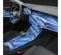 Car Interior Center Console Transparent TPU Protective Film，for A6 A7 C8 2019-2021 Interior Decoration