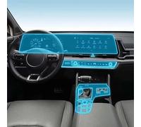 Car Interior Center Console Transparent TPU Protective Film, for KiA Sportage NQ5 Manual Transmission 2021-2023 PPF refit