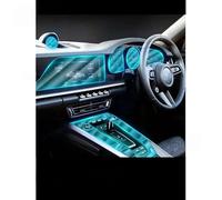 Car Interior Center Console Transparent TPU Protective Film, for Porsche 911 19-22 992 Anti-Scratch Accessory RHD LHD
