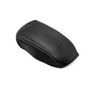 Car Interior Center Control Armrest Box Trim Protective Cover For VW For Golf 7 For MK7 VII 2014-2019 Box(Black-white line)