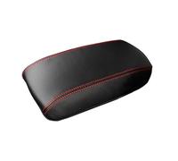 Car Interior Center Control Armrest Cover Leather Trim Protective For Civic 8Th 9Th 11Th Gen 2006-2023(Red Line,2021-2023)