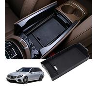 Car Interior Center Glove Armrest Storage Box For E Class W213 2016 2017 2018 Car Accessories