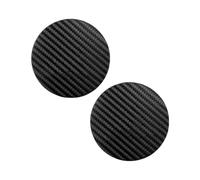 Car Interior Center Panel, For Peugeot 408 4008 308 3008 5008 508 106 208 301 407 108 2 Pcs Car Decorative Carbon Cup Mat(A 2pcs)