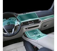 Car Interior Central Console Navigation Display Gear TPU Protector Film,for BMW X7 G07 2019(for LHD Full Set/Clear)