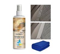Car Interior Cleaner | 100ml Automotive Upholstery Cleaner Spray | Upholstery Restorer Detailing Supplies for Dash Leather Seat RV Truck Carpet Door Panels Maintenance