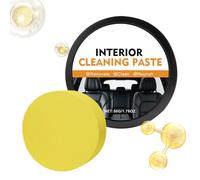 Car Interior Cleaner - 50 g Care Paste 5 x 4.2 cm | Stain Remover Interior Cleaner | Kit with 6.5 x 2 cm for Cleaning Dashboard, Console, Air Vents, Leather, and Car