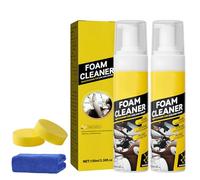 Car Interior Cleaner Kit, 2025 New Car Cleaning Detailing Kit, Fast Effective Cleaning for Dash Fabric Carpet Dashboard Upholstery Glass Seat Leather Cleaner Spray Conditioner Products (2)