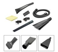 Car Interior Cleaning Set for Karcher 2 863304 0 Vacuum Cleaner with 7 8 Piece Kit Including Extension Tube, Crevice Nozzle, Suction Brushes and Microfibre Cloth for Deep Cleaning (7-piece set)