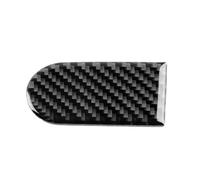 Car Interior Co-pilot Storage Box Handle Carbon Fiber Decorate Interior Sticker For Mini For Cooper S F65 F66 F67 For Countryman U25 J01 EV E SE 2024 2025 Car Interior Decoration Accessories(Black car