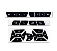 Car Interior Compatible with Benz for GLK-Class for X204 for B-Class for W246 for A-Class for W176 Car Button Repair Sticker