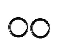 Car Interior Compatible with BMW 3 Series E90 E92 E93 2009 2010 2011 2012 Car Engine Start Stop Push Button Ignition Circle Sticker Trim Decal(2pcs)