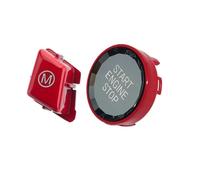 Car Interior Compatible With BMW 3 Series E90 E92 E93 M3 2007 2008 2009 2010 2011 2012 Car Steering Wheel M Mode START Stop Engine Push Button(Red)