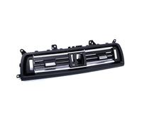 Car interior Compatible With BMW For 5 Series F10 F11 F18 520i 523i 525i 528i 535i 2010-2017 LHD Car Front Dash Left Center Right Air Conditioner AC Vent Outlet Grill Panel(Central with Chrome)