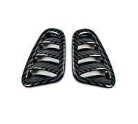 Car interior Compatible With For GLC X254 2023 LHD Car Carbon Fiber Color Dashboard Air Conditioning Outlet Frame Decoration Cover