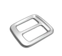 Car interior Compatible With Jeep For Compass 2017 2018 2019 2020 Chrome Rear Air Conditioner Vent Cover AC Outlet Frame Trim Car Outer Interior Accessories(Silver)