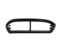 Car interior Compatible With MG For HS 2018-2023 ABS Carbon Fiber Car Center Console Air Condition Outlet Middle AC Vent Frame Cover Trim Accessories LHD RHD
