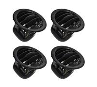 Car interior Compatible With Opel For CORSA D 2007 2008 2009 2010 2011 2012 2013 2014 2015 Car Interior Dashboard A/C Air Vent Cover Outlet Grille 13417363 2201099(4PCS Black)