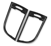 Car interior Compatible With Porsche For 2015 2016 2017 2018 2019 2020 Car Carbon Fiber Left And Right AC Air Outlet Vent Trim Frame