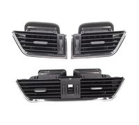 Car interior Compatible With Skoda For Octavia 2015 2016 2017 2018 2019 2020 2021 2022 Car Dashboard Air Conditioner Grille Rear AC Vent Grille Outlet Assembly 5ED819701(3pcs)