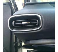 Car interior Compatible With Toyota For Prius 2016 2017 2018 Black Paint Car Interior Accessories Side Air Condition Vent Covers Trim AC Outlet Decoration(Silver)