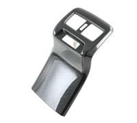 Car interior Compatible With ZRV 2022 Car Carbon Fiber Rear Air Outlet Cover Trim Stickers Car Air Vent Decorative Cover Air Outlet Trim Interior Mouldings