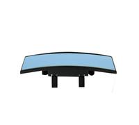 Car Interior Cosmetic Mirror Car Mirror Interior Rearview Mirrors Universal Auto Rear View Anti-glare Wide-angle Surface Blue(30cmX6.5cm)