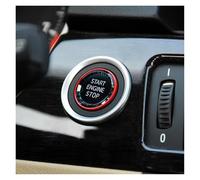 Car Interior Cover Trim for BMW X1 E84 E81 E87 X5 E70 X6 E71 E90 E60 E91 E92 E93 Z4 E89 E Car Engine Start Stop Switch Button Sticker Interior Trim Car Trim(Red)