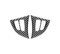 Car Interior Dashboard Cover For BMW- X5 X6 E70 E71 2018 2017 2016 2015 2014 2013 Carbon Fiber Car Steering Wheel Button Decals Cover Trim Stickers Accessories