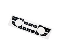 Car Interior Decals Compatible with Buick for Regal Accessories Interior Button Sticker Climate Air Panel Replacement Parts