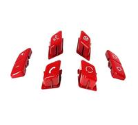 car interior decor For BMW For 3 Series E90 E92 E93 M3 2007-2013 | Car Steering Wheel M Button Switch Replacement Trim Cover Auto accessorie