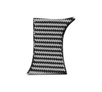 Car Interior Decoration Car Interior Carbon Fiber Steering Wheel HOLD Button Decoration Frame Trim Cover Stickers For Lexus GS 2013-2019 Car Interior Frame Trim(Style A(RHD))