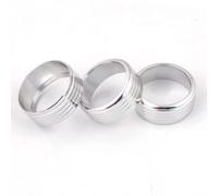 Car Interior decoration Compatible With Subaru For Crosstrek For WRX For Levorg 2013-2018 3Pcs Car AC Control Knob Trim Decoration Cover Auto Interior(Silver)